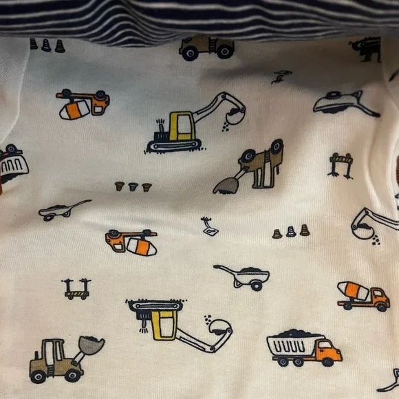 Carter's Construction Theme Bodysuit Outfits
 3mo Set of 5 New - Picture 7 of 7